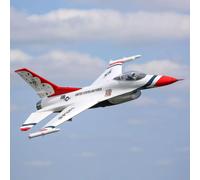 E-FLITE F-16 Thunderbirds 70mm EDF Jet BNF Basic with AS3X and SAFE Select - EFL
