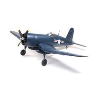 E-Flite-F4U-4 Corsair 1.2m BNF Basic with AS3X And Safe Select RC Flugzeug, Multicolore, EFL18550