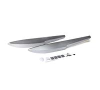 E-Flite Float Set con hardware, argento, 39,5"