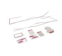 E-flite Foglio di adesivi SR-71 Blackbird Twin 40 mm EDF EFL02064