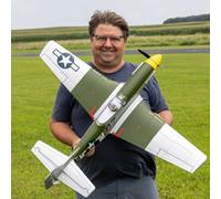 E-flite P-51D Mustang 1.0M BNF Basic con AS3X e SAFE Select - Aeromodello Ele...