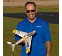 E-flite UMX F-86 Sabre 30mm EDF Jet BNF Basic AS3X e SAFE - Aeromodello Jet m...