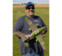 E-flite UMX Me262 EDF BNF Basic AS3X e SAFE - Aeromodello Jet micro