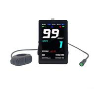 E-For Bike Display DPC101 per motori Bafang Drive, schermo a colori con protocollo CAN e UART compatibile con M510 M560 M620 G340 HD | Interfaccia a doppio tema in tempo reale (Uart)