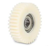 E-For - Ingranaggio per motore 36T, mozzo planetario con cuscinetti, ingranaggio in nylon 36T, ingranaggio compatibile con motori a mozzo, bianco, 47,5 x 13,5 mm (1 pezzo)