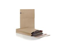 Bong Packaging - 69112 - Sacchetti a fondo quadro E-Green - C5 - 16,2 x 22,9 x 4 + 10 cm - carta kraft - avana - Bong Packaging - conf. 250 pezzi - 97511 - Conf. da 1 Pz. - 69112