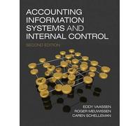 E. H. J. Vaassen Roger Meuwissen Accounting Information Systems and (Tascabile)
