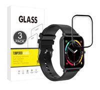 E-Hamii Pellicola Protettiva Compatibile con ZTE Watch Live, [3 Pezzi] [3D Curved Full Cover] [Resistente ai Graffi, Alta Definizione] Pellicola Protettiva per ZTE Watch Live