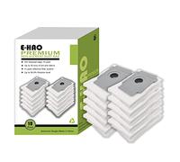 E-HAO 10 sacchetti per aspirapolvere compatibili con iRobot Roomba i/s/j e Combo i/j, sacchetto di ricambio per 706/705/505/405/205/105/104/j5+/j6+/j7+/j8+/j9+/i1+/i2+/i3+/i4+/i5+/i6+/i7+/i8+/s9+