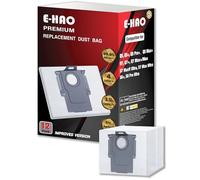 E-HAO 12 Sacchetti Aspirapolvere per Roborock Serie Q10/Q8/Q7/Q5/S8/S7/G10