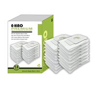 E-HAO 14 sacchetti aspirapolvere per All iRobot Roomba, Roomba Combo series | Circa 40 contenitori, Microfiltrazione a 4 strati, Tecnica resistente agli strappi, Design a prova di scoppio