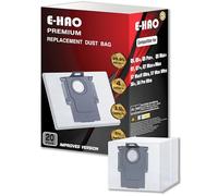 E-HAO 20 Sacchetti Aspirapolvere per Roborock Serie Q10/Q8/Q7/Q5/S8/S7/G10