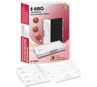 E-HAO 3 Pacchi di filtri Hepa a carbonio attivo per la sostituzione di Miele SF-HA 50, per Compact C1/C2, Complete C2/C3, S4, S5, S6, S8, S4000-4999, S5000-S5999, S6000-S6999, S8000-S8999