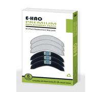 E-HAO Panni Ricambio per iRobot Roomba Combo j7+/Combo j9+/Combo 10Max | Aspirapolvere Mop pad, 6 pezzi, materiale lavabile, microfibra premium, antigraffio, alto assorbimento