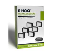 E-HAO Vac HEAP Filtri per iRobot Roomba Combo j7+/Combo j9+/Combo 10 Max | 6 pezzi, facile da sostituire, design sigillato contro la polvere, sistema di protezione del motore, scarico purificato