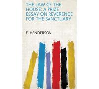 E Henderson The Law Of The House (Tascabile)