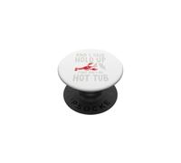 E ho detto che non c'è pesce di gamberi nella vasca idromassaggio PopSockets PopGrip Adesivo