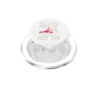 E ho detto che non c'è pesce di gamberi nella vasca idromassaggio PopSockets PopGrip per MagSafe