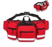 E-HORDE Marsupio di Pronto Soccorso Vuoto, Kit Marsupio di Emergenza da Viaggio Impermeabile, Borsa Traumatologica per Primo Soccorritore per Escursioni, Viaggi, Campeggio e Sport All'Aria Aperta