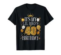 È il 40° compleanno del mio LIL BRO Buon compleanno 40 anni Maglietta