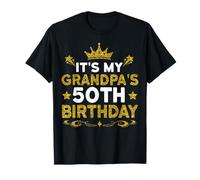 È il 50° compleanno di mio nonno Buon compleanno 50 anni Maglietta