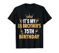 È Il 75° Compleanno di Mio Fratello Lil 1950 75 Anni Maglietta
