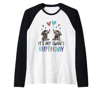 È Il Compleanno del Mio gemello, Gemelli Carini festeggiano Maglia con Maniche Raglan