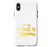 È il compleanno del mio re | Compleanno del marito figlio padre Custodia per iPhone X/XS