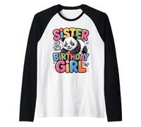 È Il Compleanno di mia Sorella Panda Family Day Maglia con Maniche Raglan