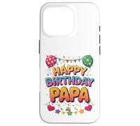 È il compleanno di mio padre, Colorful Family Custodia per iPhone 16 Pro