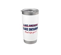 È il lago Ontario, non il lago americano, ha risolto il design Bicchiere termico in acciaio inox doppia parete