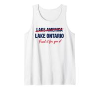 È Il Lago Ontario, Non Il Lago Americano, ha Risolto Il Design Canotta