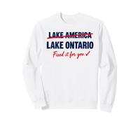 È Il Lago Ontario, Non Il Lago Americano, ha Risolto Il Design Felpa