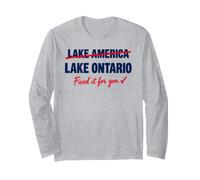 È Il Lago Ontario, Non Il Lago Americano, ha Risolto Il Design Maglia a Manica