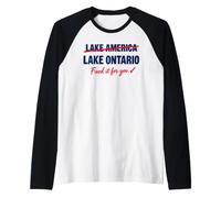 È Il Lago Ontario, Non Il Lago Americano, ha Risolto Il Design Maglia con Maniche Raglan