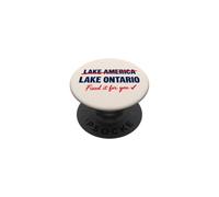 È il lago Ontario, non il lago americano, ha risolto il design PopSockets PopGrip Adesivo