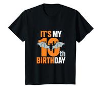 È Il Mio 10° Compleanno - Festa a Tema Pipistrello Maglietta