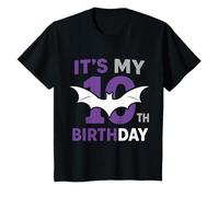 È Il Mio 10° Compleanno - Festa a Tema Pipistrello Maglietta