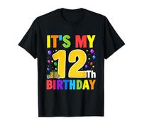 È Il Mio 12° Compleanno Regali per Bambini di 12 Anni Ragazzi e Ragazze Maglietta