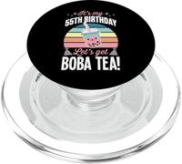 È il mio 55esimo compleanno Festa di compleanno a tema Let's Get Boba Tea PopSockets PopGrip per MagSafe