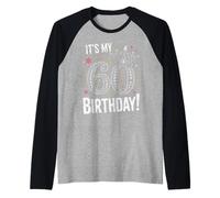 È Il Mio 60° Compleanno Regali per Uomini Donne 60 Anni Maglia con Maniche Raglan