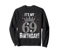È Il Mio 69° Compleanno Regali per Uomini Donne 69 Anni Felpa