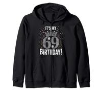 È Il Mio 69° Compleanno Regali per Uomini Donne 69 Anni Felpa con Cappuccio