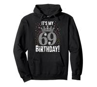 È Il Mio 69° Compleanno Regali per Uomini Donne 69 Anni Felpa con Cappuccio