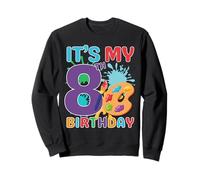 È il mio 8° compleanno Pittura Art 8 Artista di Bday di un anno Felpa