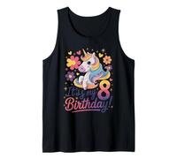 È Il Mio 8° Compleanno Unicorno Canotta