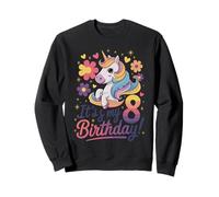 È Il Mio 8° Compleanno Unicorno Felpa