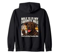 È Il Mio Cane Corridore Divertente miglio Preferito Felpa con Cappuccio
