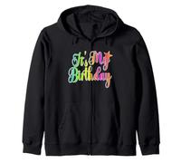 È IL MIO COMPLEANNO buon compleanno il mio giorno speciale Felpa con Cappuccio