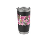 È il mio compleanno fratello Bicchiere termico in acciaio inox doppia parete